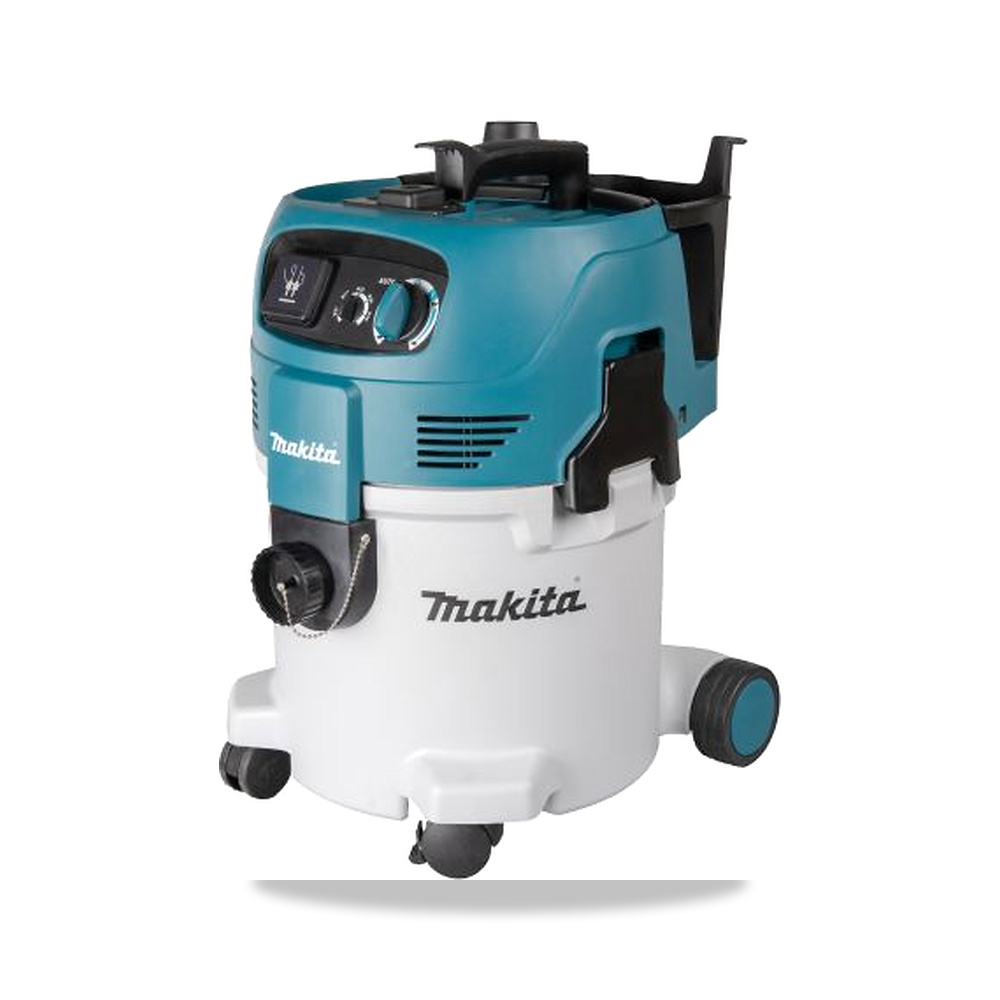 صورة منتج مكنسة وجهاز شفط وتنظيف كهربائي وصناعي 110 فولت 7.5 متر 30 لتر Makita موديل VC3012M /1 - كود الصنف reemco-2027-0080658 - ماركة يباع من خلال reemco - توريد وتصوير حصري لشركة ريمكو القابضة السعودية