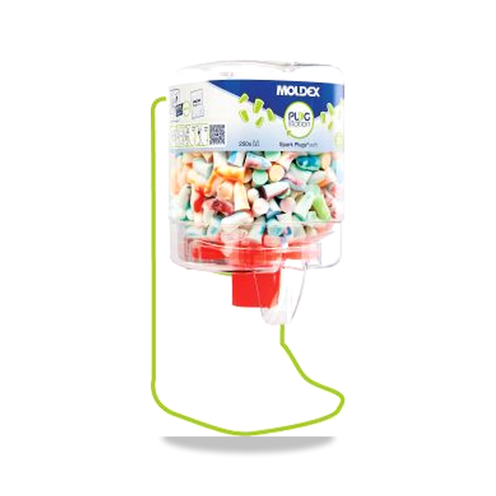 صورة منتج نظارات وواقيات السمع والعمل على ارتفاع Moldex موديل 782501 – نوع الخامة Polyurethane Foam – اللون Multicolour - كود الصنف reemco-2027-0086006 - ماركة يباع من خلال reemco - توريد وتصوير حصري لشركة ريمكو القابضة السعودية