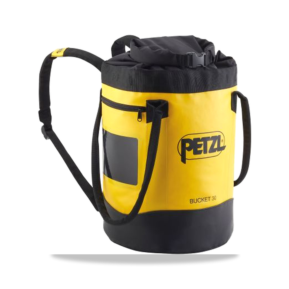 صورة منتج معدة سلامة ووقاية مهنية أصفر 11 مم Petzl موديل S001AA01 – نوع الخامة Thermoplastic Polyurethane – السعة 30L - كود الصنف reemco-2027-0093246 - ماركة يباع من خلال reemco - توريد وتصوير حصري لشركة ريمكو القابضة السعودية