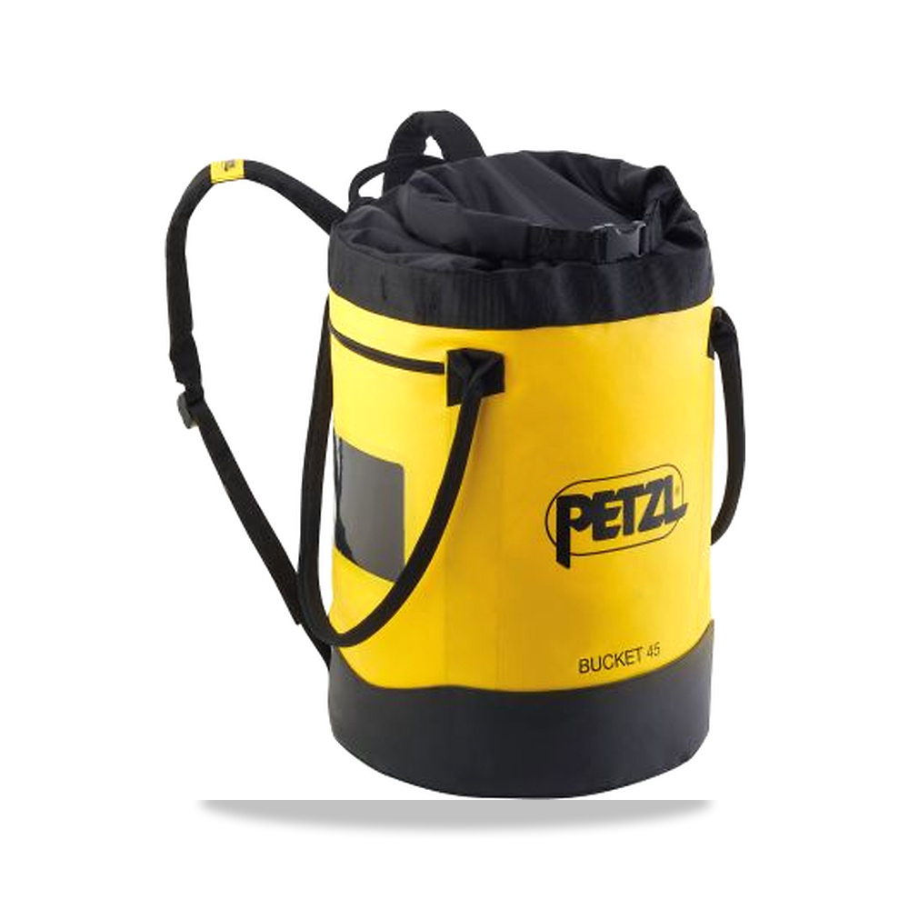 صورة منتج معدة سلامة ووقاية مهنية أصفر 11 مم Petzl موديل S001AA02 – نوع الخامة Thermoplastic Polyurethane – السعة 45L - كود الصنف reemco-2027-0093247 - ماركة يباع من خلال reemco - توريد وتصوير حصري لشركة ريمكو القابضة السعودية