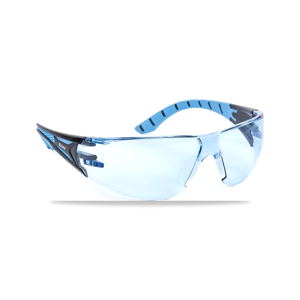 صورة منتج نظارة وقاية وسلامة مهنية أزرق أسود Riley موديل RLY00235 – اللون Blue, Black – نوع الخامة بولي كربونات - كود الصنف reemco-2027-0095255 - ماركة يباع من خلال reemco - توريد وتصوير حصري لشركة ريمكو القابضة السعودية