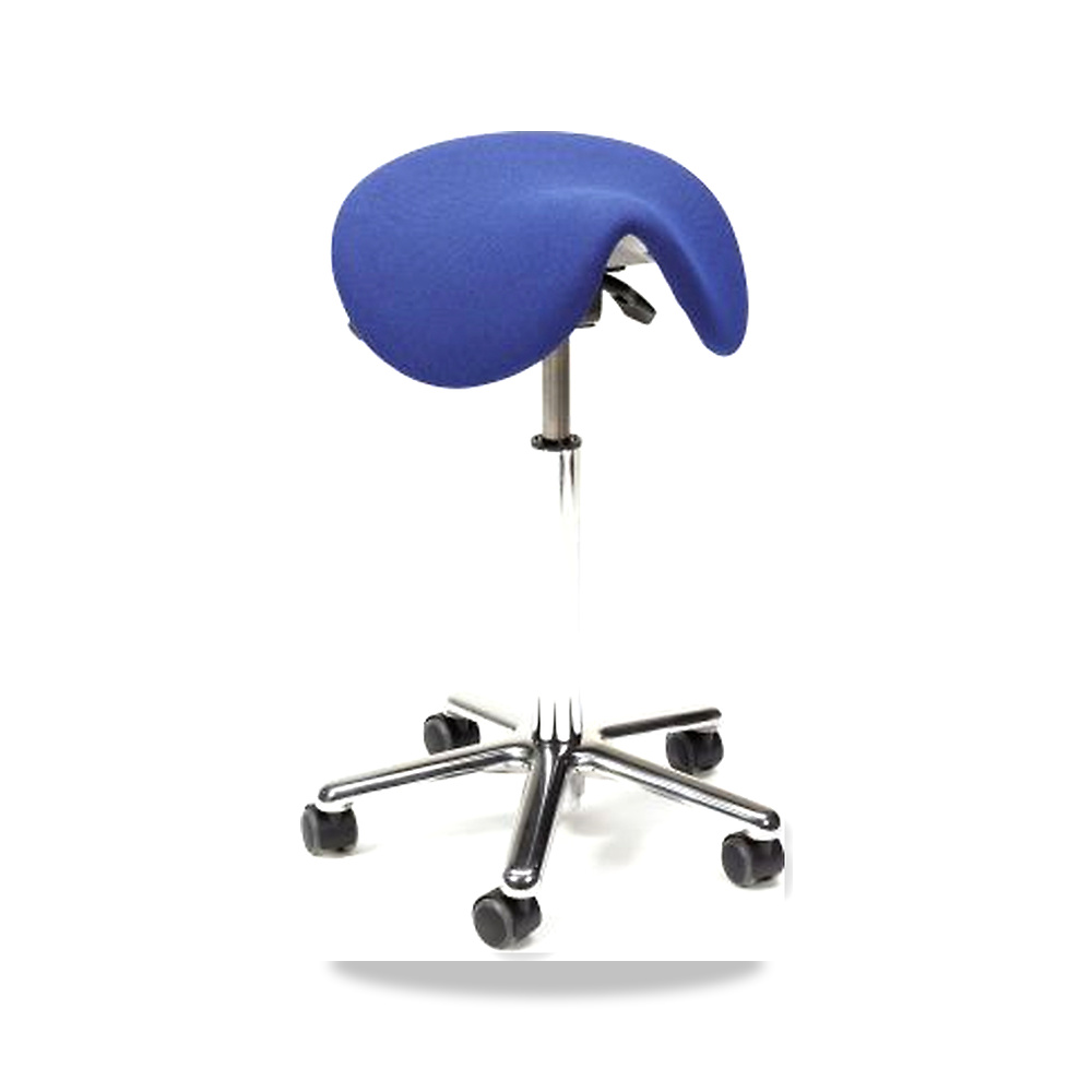حساس ووحدة تحكم صناعي أزرق مقعد ودرج مساعد 120 كجم Treston موديل SADDLE B