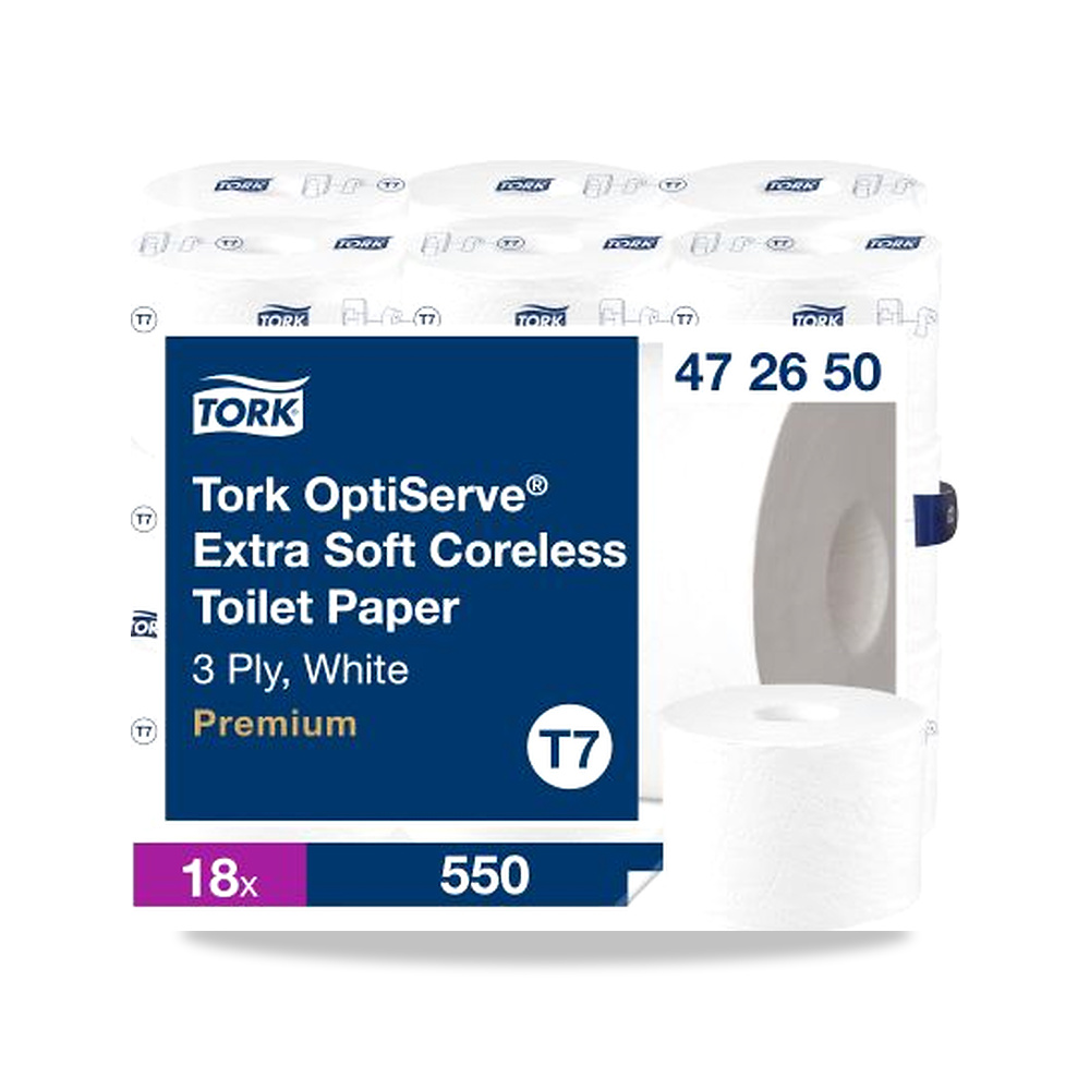 صورة منتج مناديل رول حمام وورق تواليت وتنشيف 143.8 مم 131 مم Tork موديل 472650 – المقاس Mid Size - كود الصنف reemco-2027-0109960 - ماركة يباع من خلال reemco - توريد وتصوير حصري لشركة ريمكو القابضة السعودية