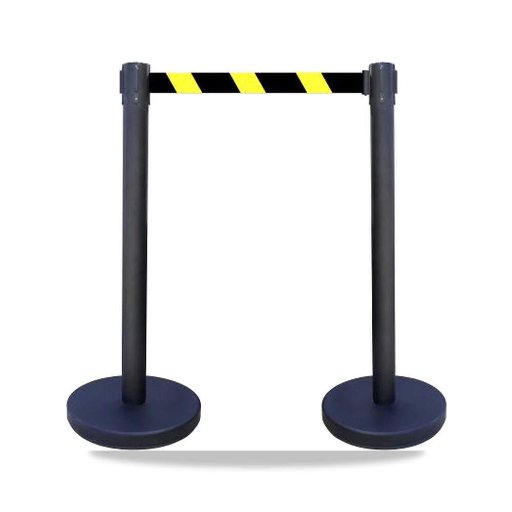 شريط لاصق وعزل وتحديد أسود أصفر 3 متر Viso موديل RECO22BKNJ - الطول 3m - اللون Black, Yellow