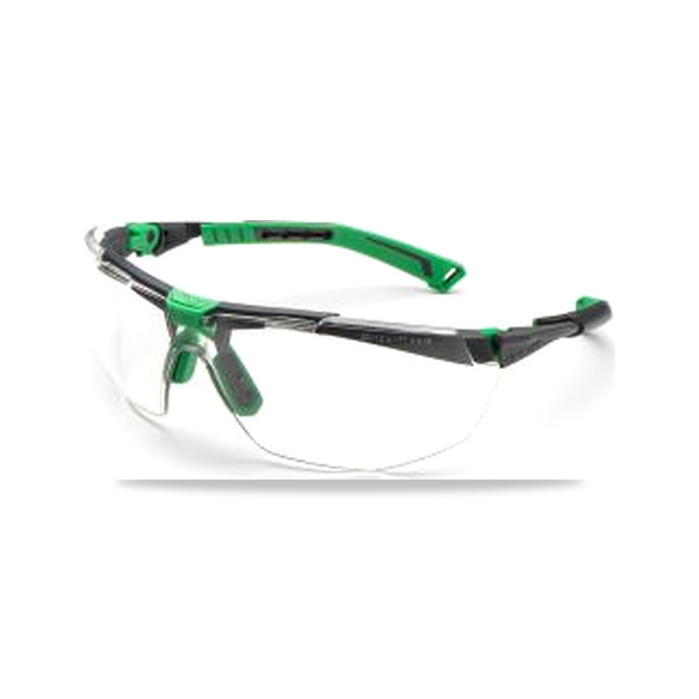 صورة منتج نظارة وقاية وسلامة مهنية شفاف رمادي Univet موديل 5X1.03.00.00 – اللون Dark Grey, Green – نوع الخامة بولي كربونات - كود الصنف reemco-2027-0112319 - ماركة يباع من خلال reemco - توريد وتصوير حصري لشركة ريمكو القابضة السعودية