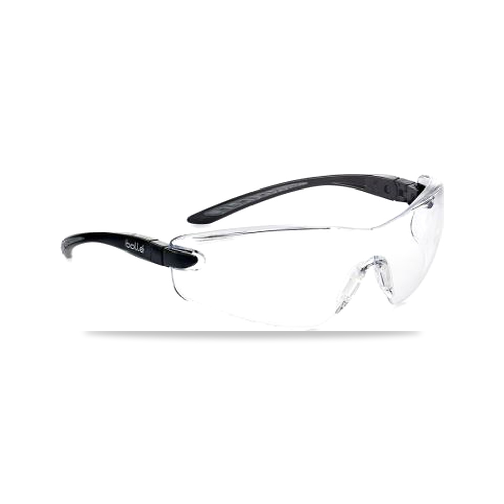 صورة منتج نظارة وقاية وسلامة مهنية شفاف أسود Bolle Safety موديل COBPSI – اللون Black, Grey – نوع الخامة بولي كربونات - كود الصنف reemco-2027-0116554 - ماركة يباع من خلال reemco - توريد وتصوير حصري لشركة ريمكو القابضة السعودية