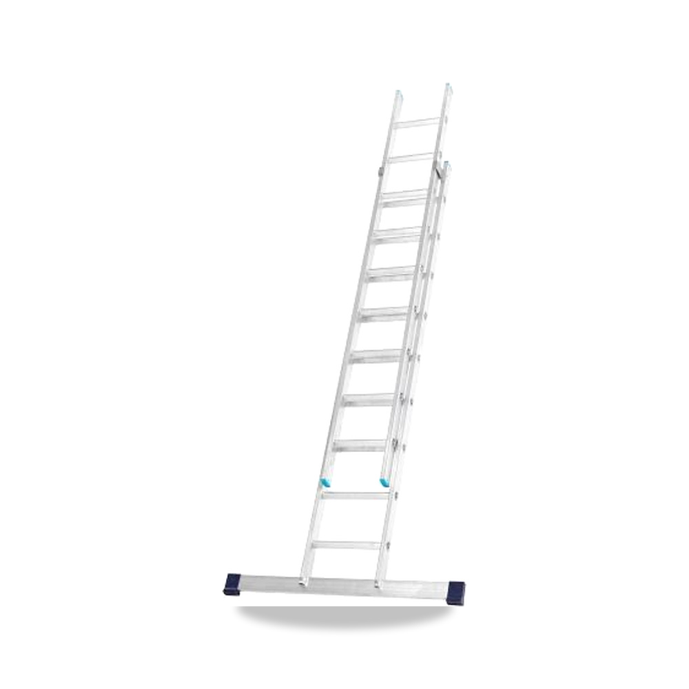 سلم ألومنيوم سلم 3970 مم 2500 مم RS PRO موديل 285-167 - 410 مم - سعة التحمل 150kg