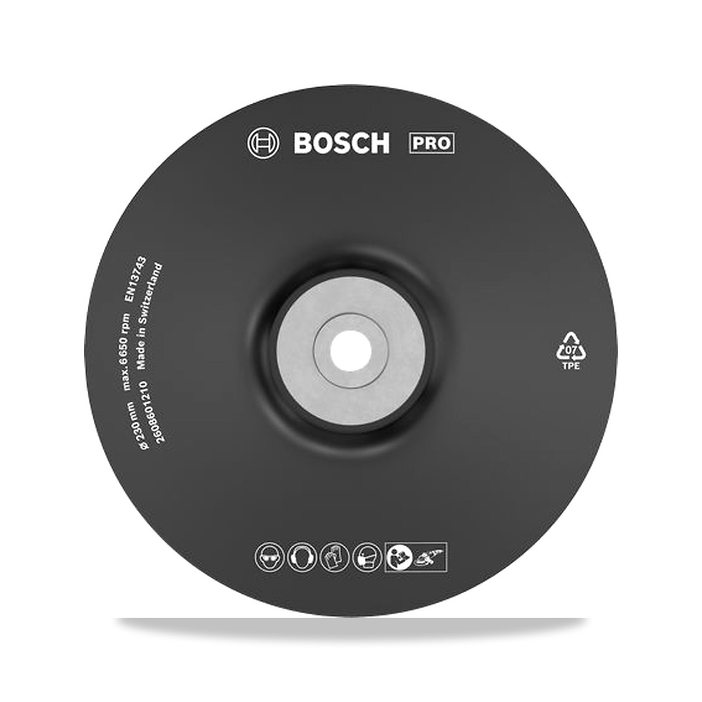 صورة منتج صاروخ جلخ وقص زاوية عجلة حركة فلانشة شفة تثبيت M14 Bosch موديل 2608601210 - كود الصنف reemco-2027-0157943 - ماركة يباع من خلال reemco - توريد وتصوير حصري لشركة ريمكو القابضة السعودية