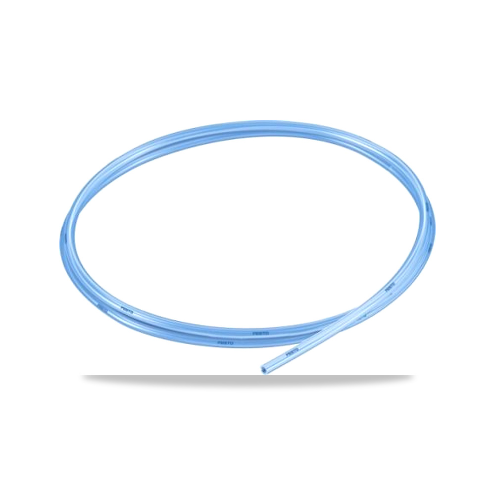 صورة منتج بلاستيك أنبوب 4 مم 25 متر Festo موديل PUN-H-4X0,75-TBL-25 – اللون Translucent Blue – نوع الخامة Polyurethane - كود الصنف reemco-2027-0159043 - ماركة يباع من خلال reemco - توريد وتصوير حصري لشركة ريمكو القابضة السعودية