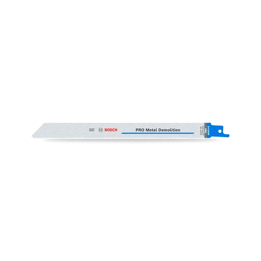 صورة منتج منشار ترددي (منشار سيف) شفرة وسلاح قطع 225 مم Bosch موديل 2608657408 – نوع الخامة Bi-Metal - كود الصنف reemco-2027-0161123 - ماركة يباع من خلال reemco - توريد وتصوير حصري لشركة ريمكو القابضة السعودية