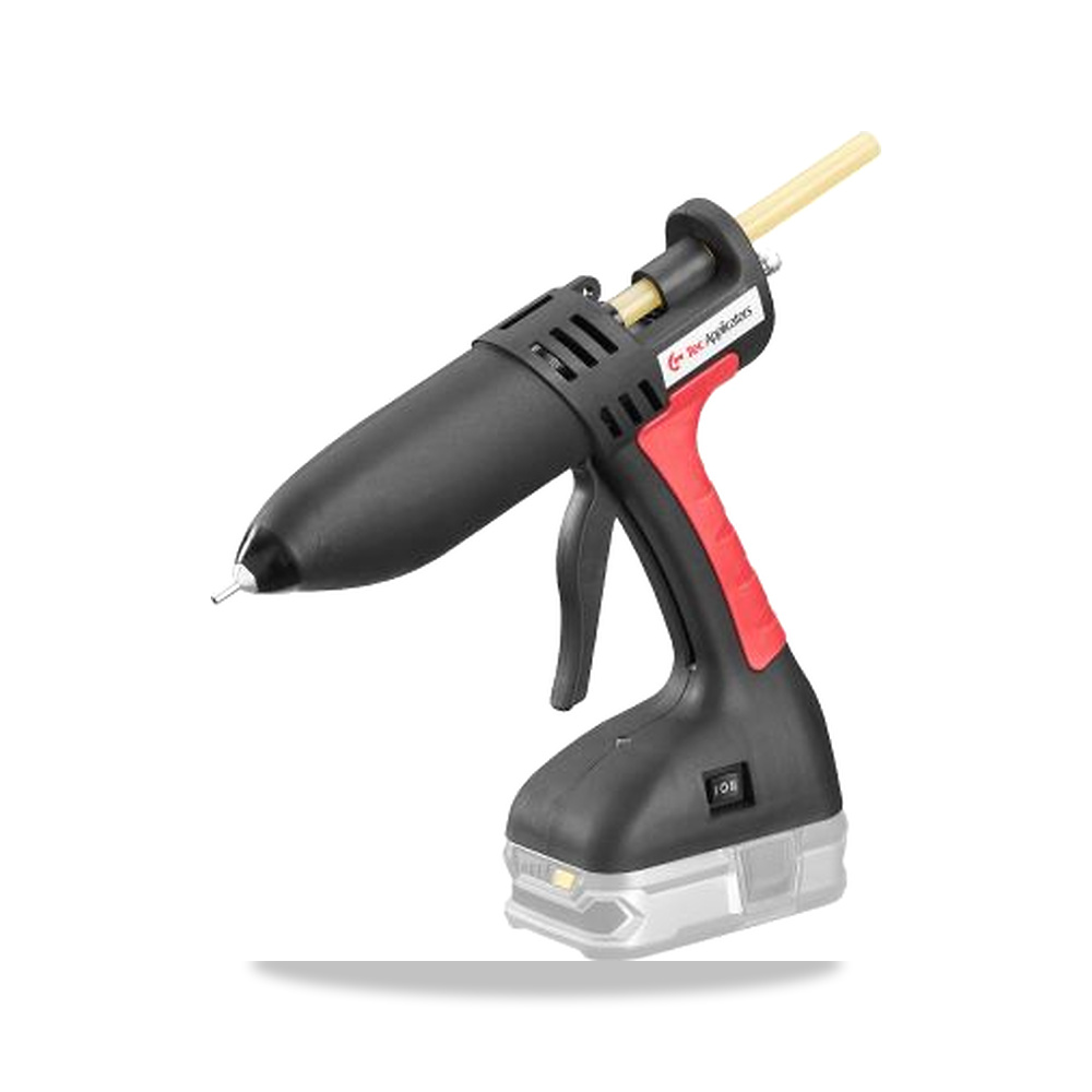 مسدس غراء وشمع حراري لاسلكي 18 فولت 20 واط 12 مم Power Adhesives موديل 808-12-18V-T195-BX1-DEW-RS