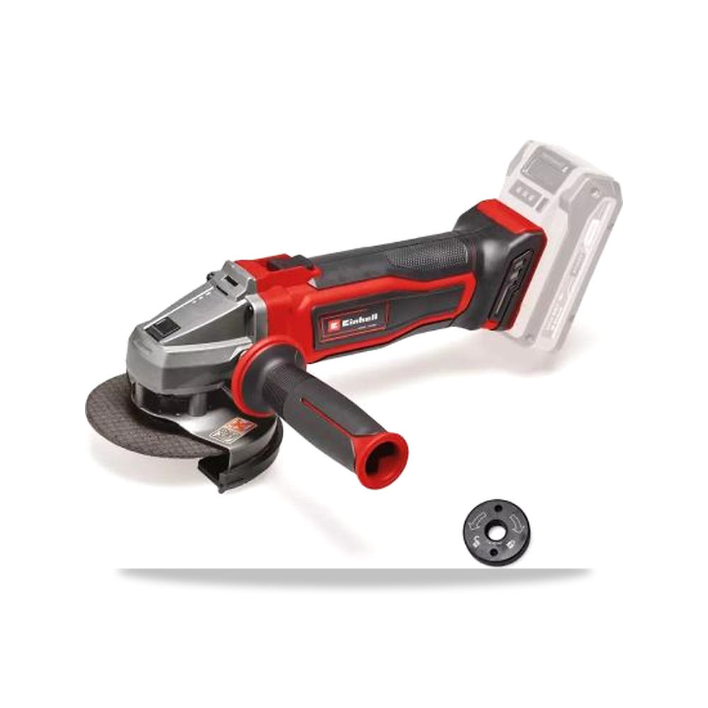 صورة منتج صاروخ جلخ وقص زاوية بدون فحمات (Brushless) لاسلكي 115 مم 18 فولت Einhell موديل 4431165 - كود الصنف reemco-2027-0167376 - ماركة يباع من خلال reemco - توريد وتصوير حصري لشركة ريمكو القابضة السعودية