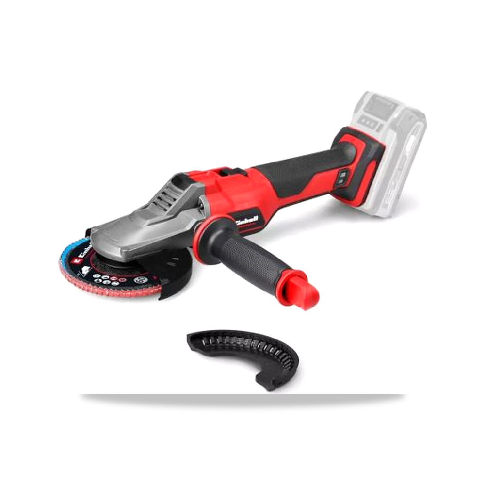 صورة منتج صاروخ جلخ وقص زاوية بدون فحمات (Brushless) لاسلكي 125 مم 18 فولت 700 واط Einhell موديل 4431175 - كود الصنف reemco-2027-0167377 - ماركة يباع من خلال reemco - توريد وتصوير حصري لشركة ريمكو القابضة السعودية