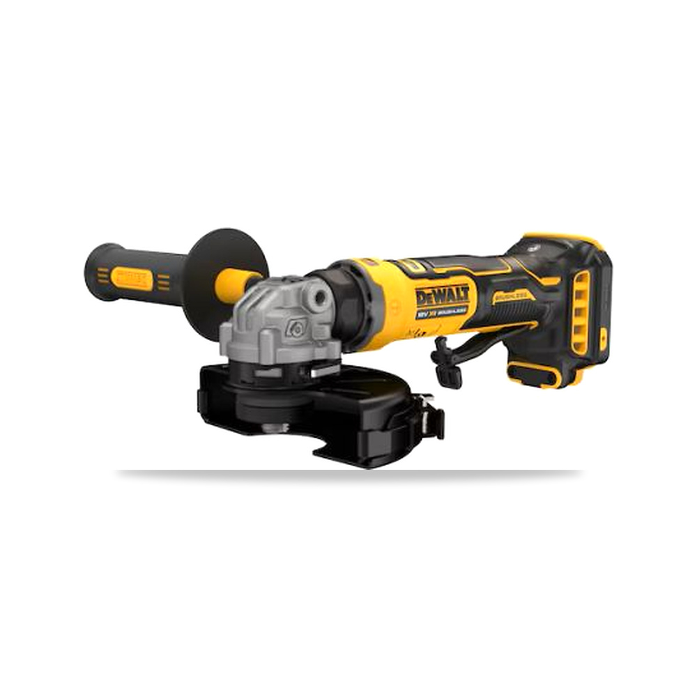 صورة منتج صاروخ جلخ وقص زاوية بدون فحمات (Brushless) لاسلكي 125 مم DeWALT موديل DCG404N-XJ – 18 فولت – المقاس M14 - كود الصنف reemco-2027-0170220 - ماركة يباع من خلال reemco - توريد وتصوير حصري لشركة ريمكو القابضة السعودية