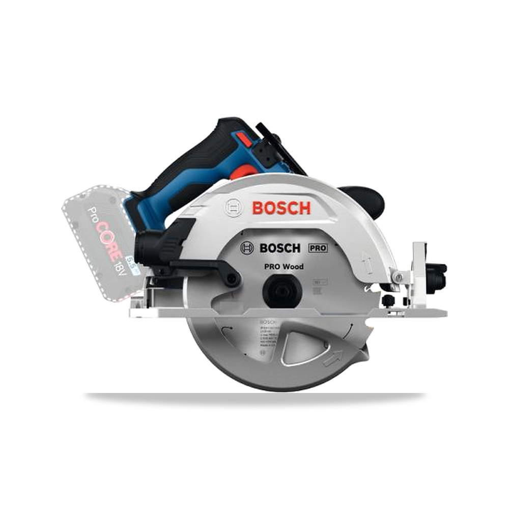 صورة منتج منشار دائري كهربائي لاسلكي بدون فحمات (Brushless) 1400 واط 190 مم 30 مم Bosch موديل 0.601.6D0.001 - كود الصنف reemco-2027-0170417 - ماركة يباع من خلال reemco - توريد وتصوير حصري لشركة ريمكو القابضة السعودية