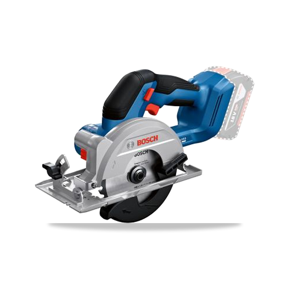 صورة منتج منشار دائري كهربائي لاسلكي بدون فحمات (Brushless) 140 مم 20 مم Bosch موديل 0.601.9M3.120 - كود الصنف reemco-2027-0170418 - ماركة يباع من خلال reemco - توريد وتصوير حصري لشركة ريمكو القابضة السعودية