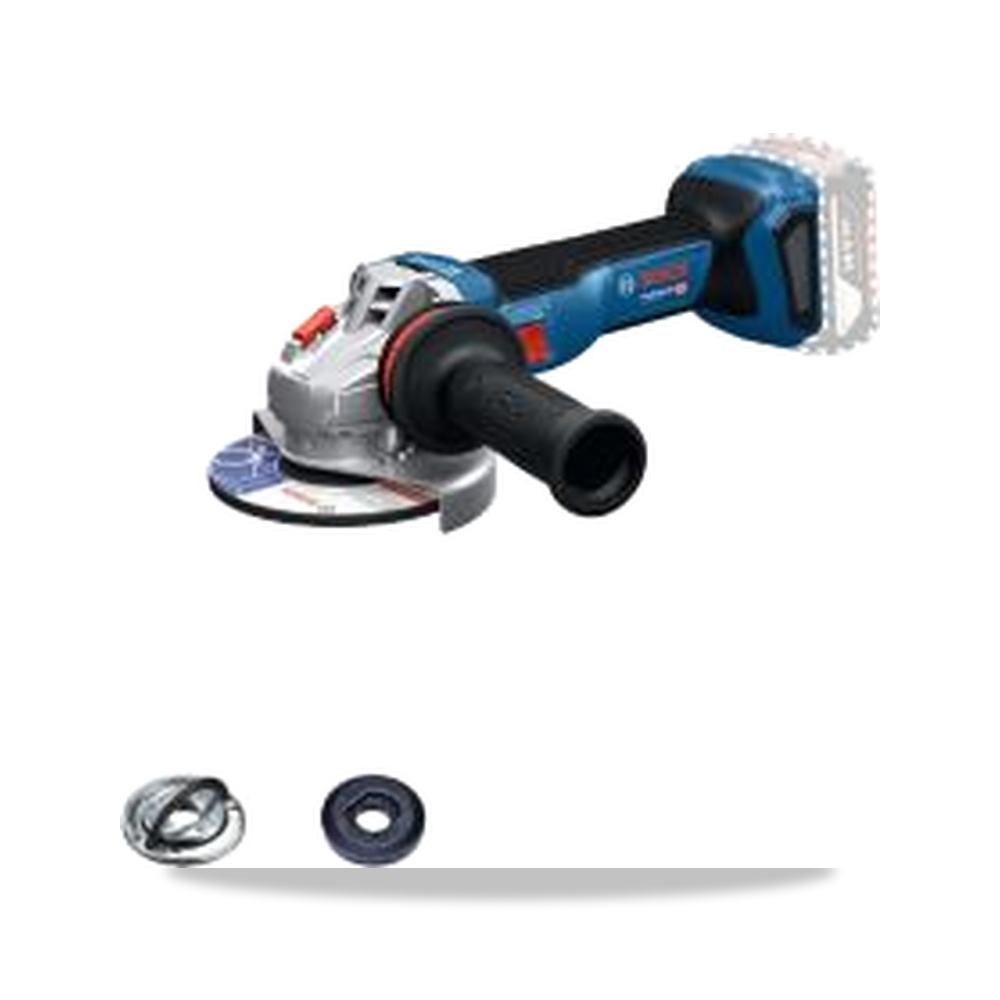 صورة منتج صاروخ جلخ وقص زاوية لاسلكي 125 مم 18 فولت Bosch موديل 0.601.9N4.000 – المقاس M14 – تصنيف القدرة 1.1kW - كود الصنف reemco-2027-0172623 - ماركة يباع من خلال reemco - توريد وتصوير حصري لشركة ريمكو القابضة السعودية