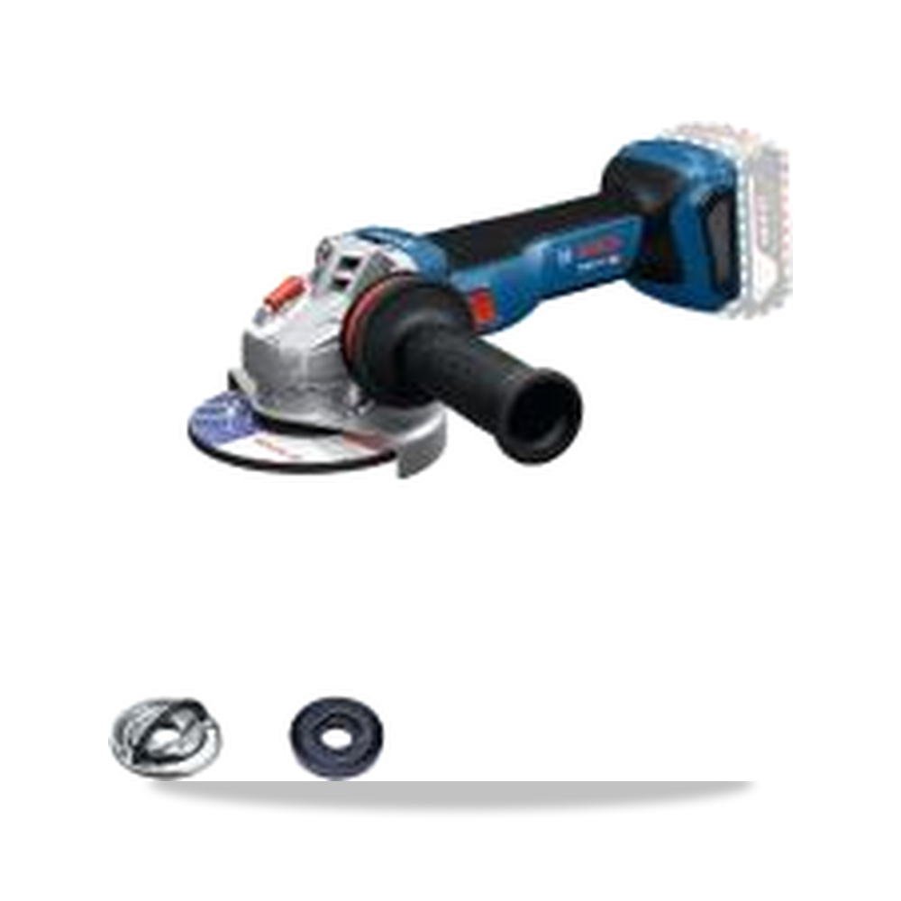صورة منتج صاروخ جلخ وقص زاوية لاسلكي 115 مم 18 فولت Bosch موديل 0.601.9N4.101 – المقاس M14 – تصنيف القدرة 1.1kW - كود الصنف reemco-2027-0172625 - ماركة يباع من خلال reemco - توريد وتصوير حصري لشركة ريمكو القابضة السعودية