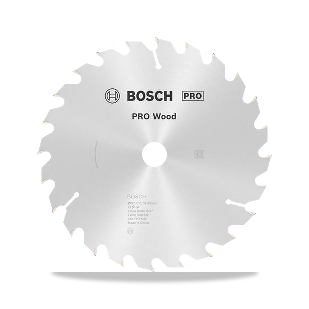صورة منتج منشار دائري كهربائي خشب شفرة وسلاح قطع 190 مم Bosch موديل 2608640612 – 20 مم – نوع الخامة Carbide - كود الصنف reemco-2027-0172669 - ماركة يباع من خلال reemco - توريد وتصوير حصري لشركة ريمكو القابضة السعودية