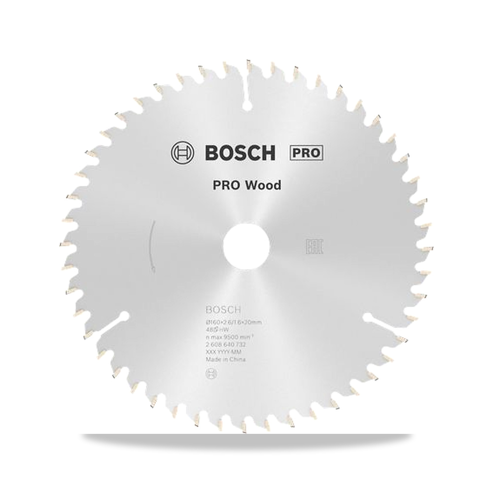 صورة منتج منشار دائري كهربائي خشب شفرة وسلاح قطع 160 مم Bosch موديل 2608640732 – 20 مم – نوع الخامة Carbide - كود الصنف reemco-2027-0172691 - ماركة يباع من خلال reemco - توريد وتصوير حصري لشركة ريمكو القابضة السعودية