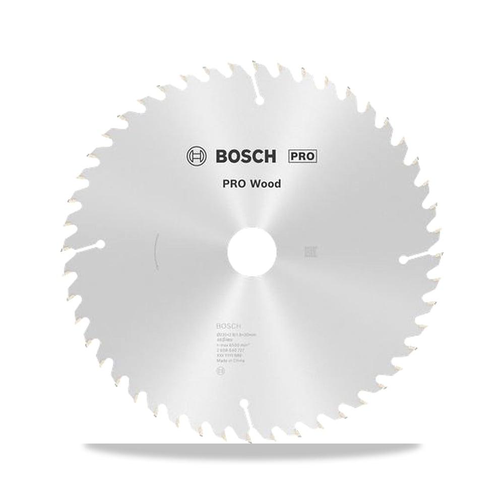 صورة منتج منشار دائري كهربائي خشب شفرة وسلاح قطع 235 مم Bosch موديل 2608640727 – 30 مم – نوع الخامة Carbide - كود الصنف reemco-2027-0172697 - ماركة يباع من خلال reemco - توريد وتصوير حصري لشركة ريمكو القابضة السعودية