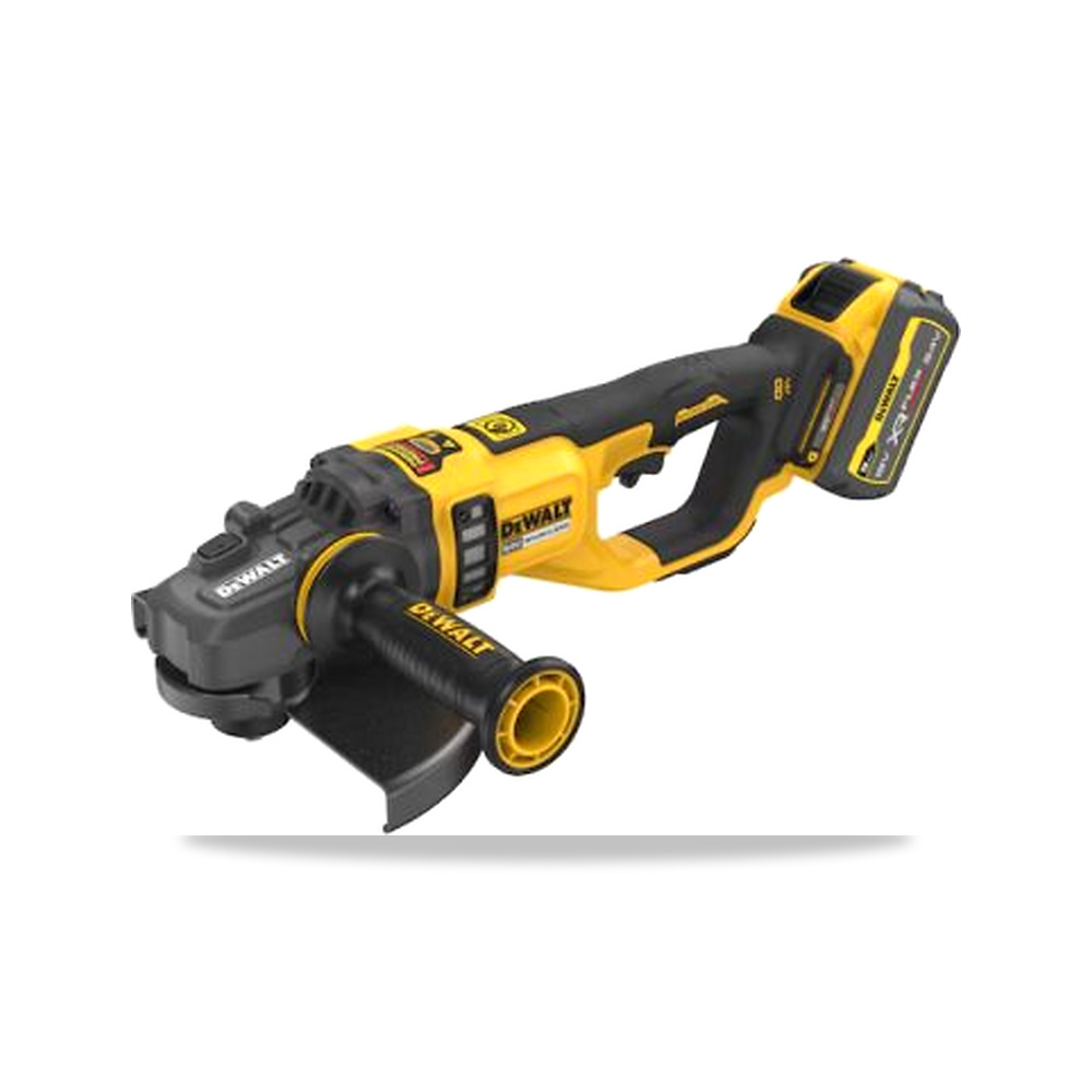 صورة منتج صاروخ جلخ وقص زاوية بدون فحمات (Brushless) لاسلكي 9 أمبير ساعة 230 مم 54 فولت 3 كيلو واط DeWALT موديل DCG460X2-GB - كود الصنف reemco-2027-0173820 - ماركة يباع من خلال reemco - توريد وتصوير حصري لشركة ريمكو القابضة السعودية
