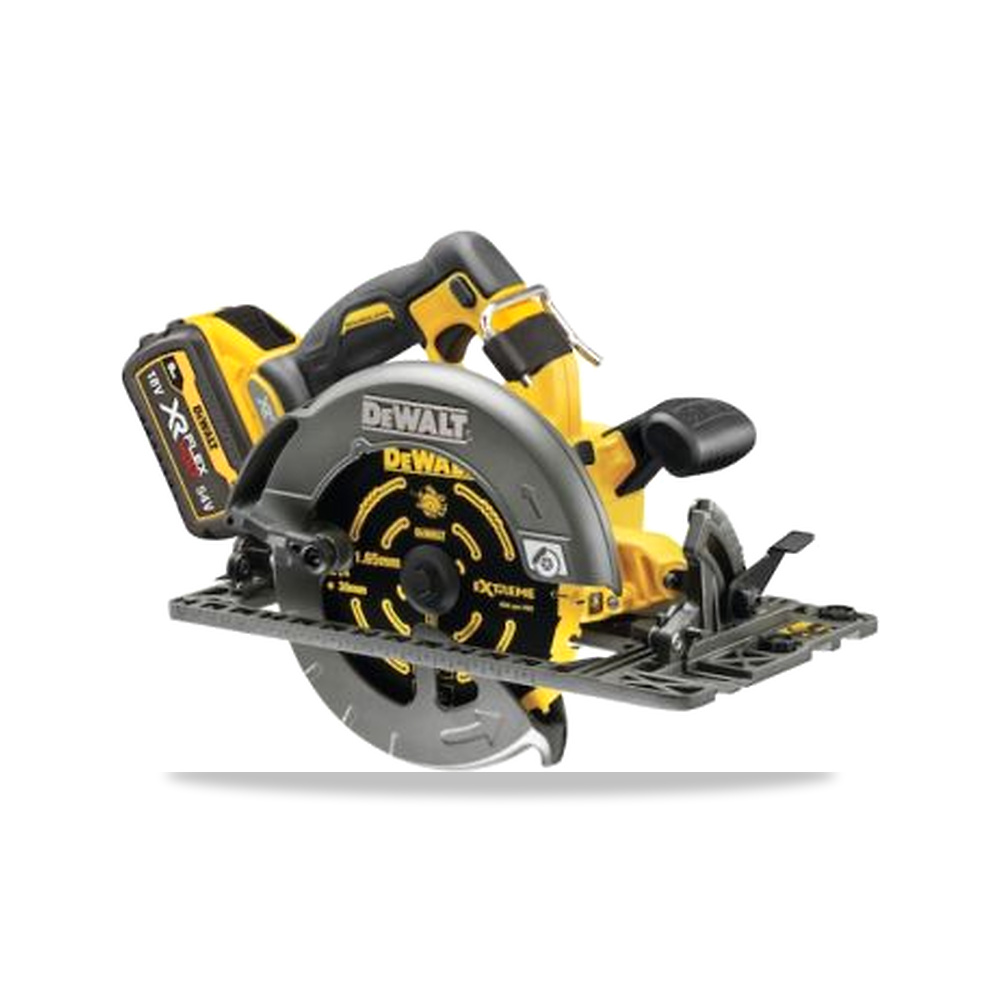 صورة منتج منشار دائري كهربائي لاسلكي بدون فحمات (Brushless) 190 مم 30 مم DeWALT موديل DCS579X2-GB – 54 فولت – سعة البطارية 9Ah - كود الصنف reemco-2027-0173872 - ماركة يباع من خلال reemco - توريد وتصوير حصري لشركة ريمكو القابضة السعودية