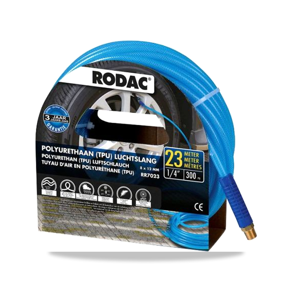 صورة منتج خرطوم مرن أزرق 12 مم 15 متر SAM موديل RR7020 – نوع الخامة Polyurethane – الطول 15m - كود الصنف reemco-2027-0198637 - ماركة يباع من خلال reemco - توريد وتصوير حصري لشركة ريمكو القابضة السعودية
