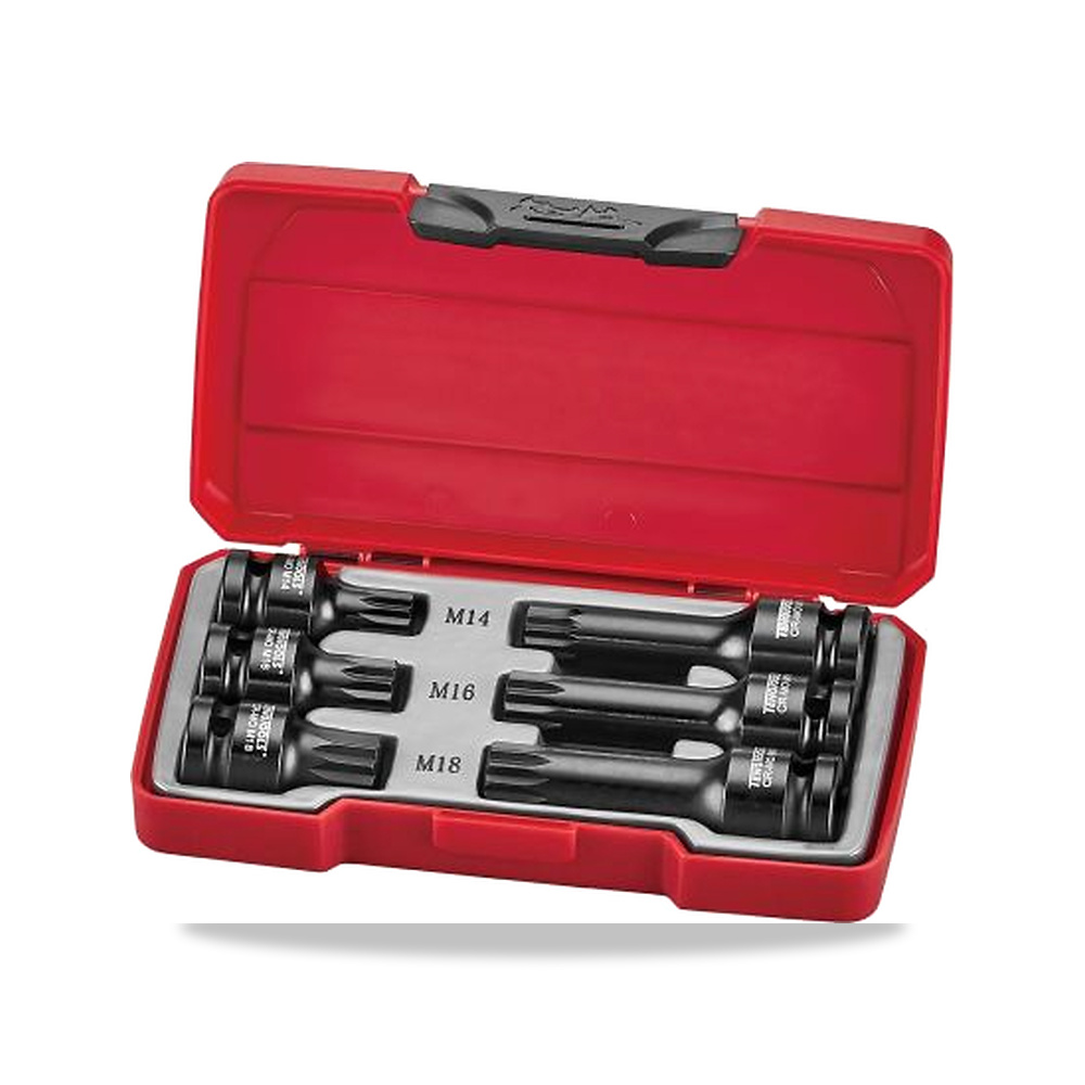 صورة منتج طقم وأداة عدة لقمة ورأس مفك 170 مم Teng Tools موديل T9206 – المقاس 1/2″ – نوع الخامة Chrome Molybdenum - كود الصنف reemco-2027-0212043 - ماركة يباع من خلال reemco - توريد وتصوير حصري لشركة ريمكو القابضة السعودية