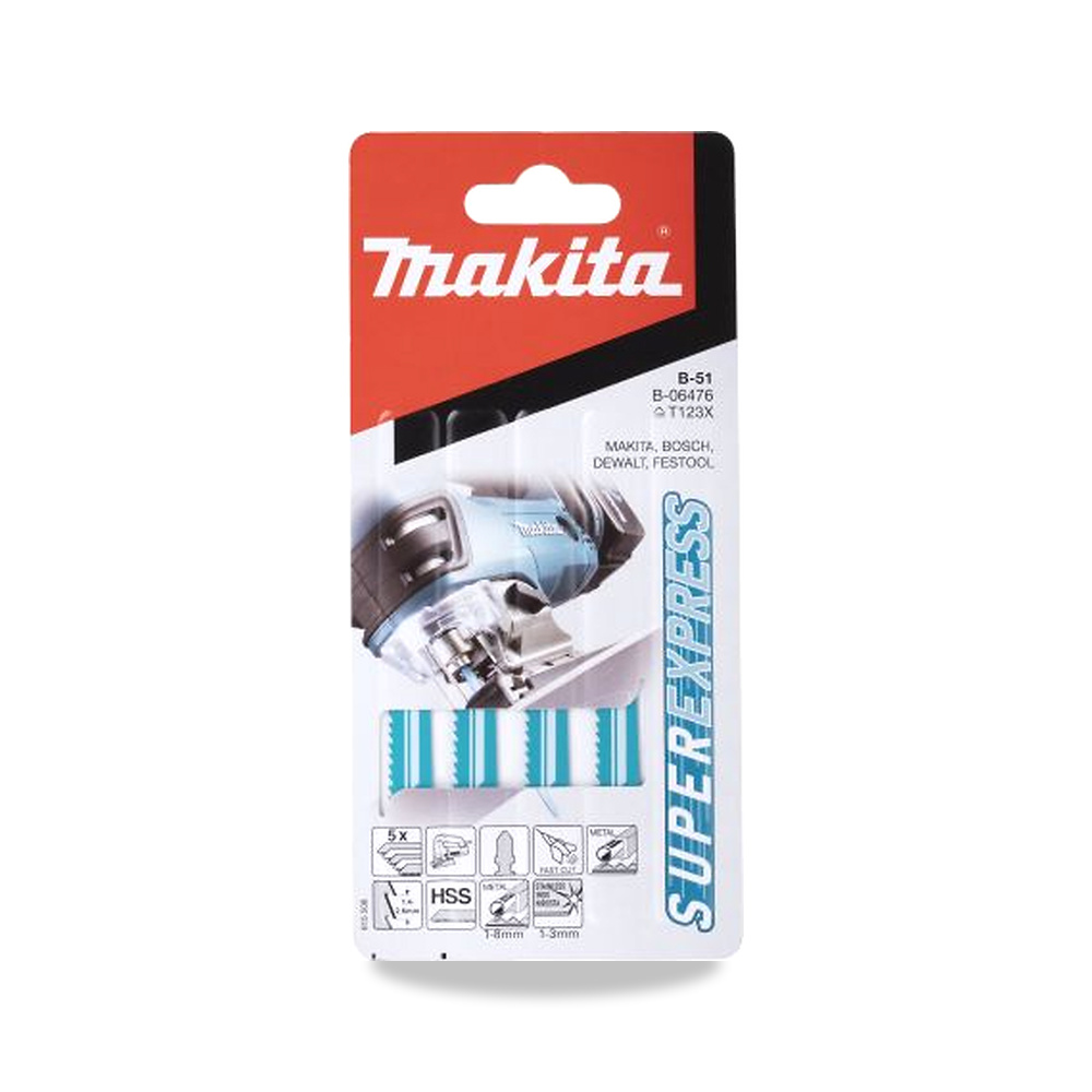 صورة منتج منشار ترددي أركت شفرة وسلاح قطع 75 مم Makita موديل B-06476 – نوع الخامة High Speed Steel - كود الصنف reemco-2027-0217148 - ماركة يباع من خلال reemco - توريد وتصوير حصري لشركة ريمكو القابضة السعودية