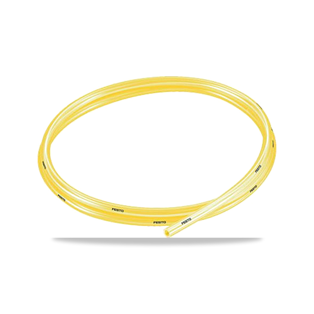صورة منتج ماسورة وأنبوب أصفر 6 مم 50 متر Festo موديل PUN-H-6X1-TGE – نوع الخامة Polyurethane – الطول 50m - كود الصنف reemco-2027-0219622 - ماركة يباع من خلال reemco - توريد وتصوير حصري لشركة ريمكو القابضة السعودية