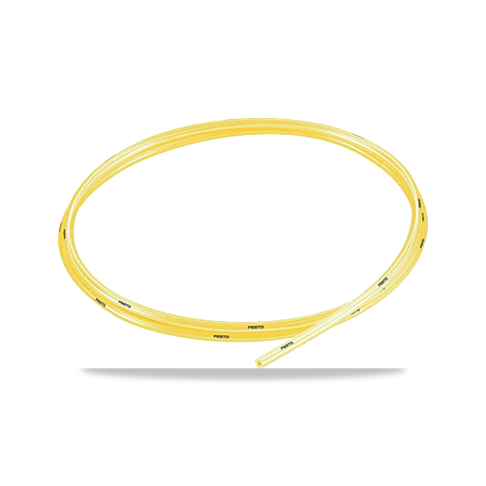 صورة منتج ماسورة وأنبوب أصفر 4 مم 50 متر Festo موديل PUN-H-4X0,75-TGE – نوع الخامة Polyurethane – الطول 50m - كود الصنف reemco-2027-0220091 - ماركة يباع من خلال reemco - توريد وتصوير حصري لشركة ريمكو القابضة السعودية