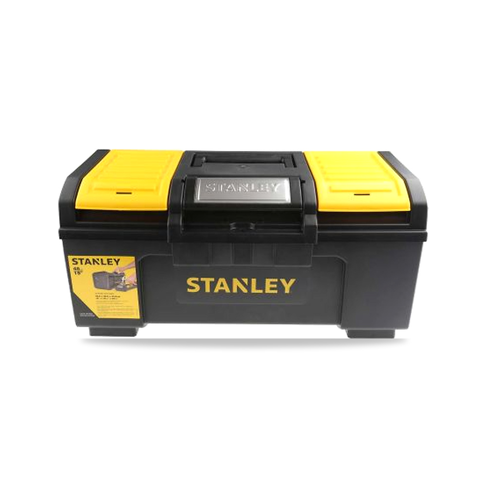 صورة منتج حقيبة وصندوق حفظ عدد بلاستيك 267 مم 480 مم 48 سم Stanley موديل 1-79-217 – اللون Yellow, Black - كود الصنف reemco-2027-0221013 - ماركة يباع من خلال reemco - توريد وتصوير حصري لشركة ريمكو القابضة السعودية