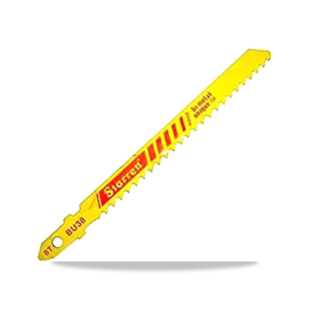 صورة منتج منشار ترددي أركت ألومنيوم خشب 75 مم Starrett موديل BU38-5 – نوع الخامة Bi-Metal – 75 مم x 7.5 مم x 1.3 مم - كود الصنف reemco-2027-0223102 - ماركة يباع من خلال reemco - توريد وتصوير حصري لشركة ريمكو القابضة السعودية