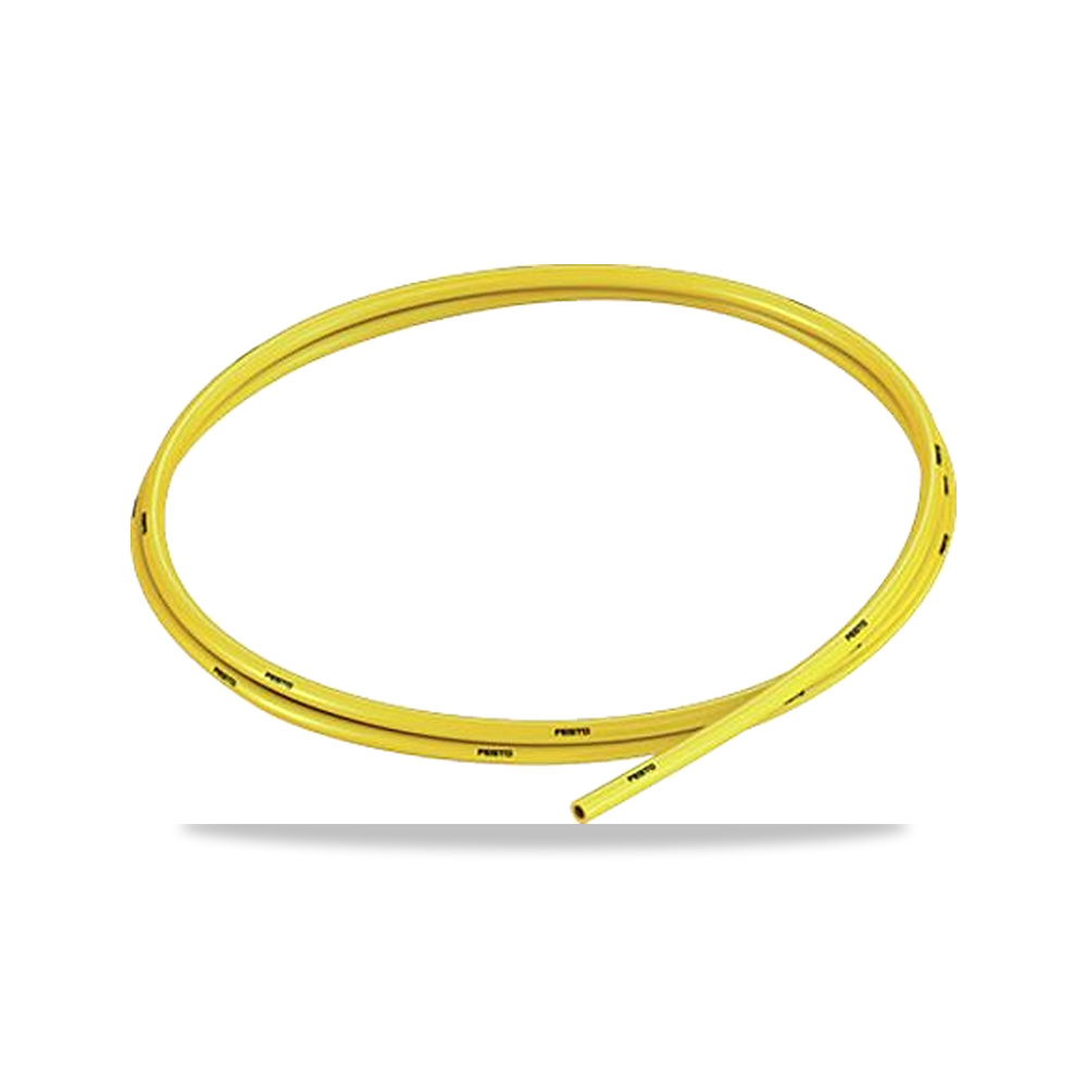صورة منتج ماسورة وأنبوب أصفر 4 مم 50 متر Festo موديل PUN-H-4X0,75-GE – نوع الخامة Polyurethane – الطول 50m - كود الصنف reemco-2027-0224142 - ماركة يباع من خلال reemco - توريد وتصوير حصري لشركة ريمكو القابضة السعودية