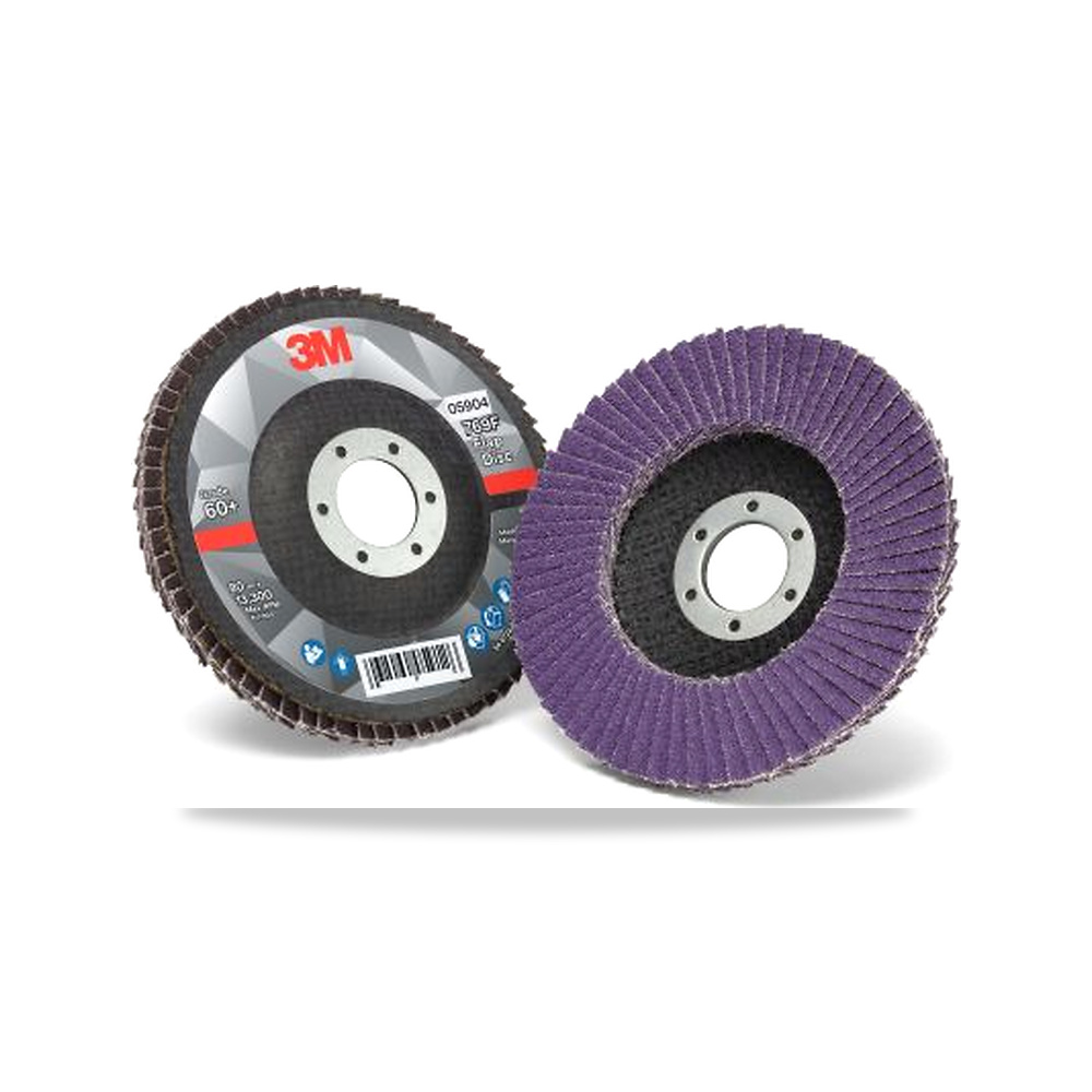 صورة منتج قرص صنفرة وتجليخ مروحية (Flap Disc) 125 مم 3 متر 22.23 مم 3M موديل 7100196821 – نوع الخامة Polyester – نوع الخامة Zirconium - كود الصنف reemco-2027-0224752 - ماركة يباع من خلال reemco - توريد وتصوير حصري لشركة ريمكو القابضة السعودية