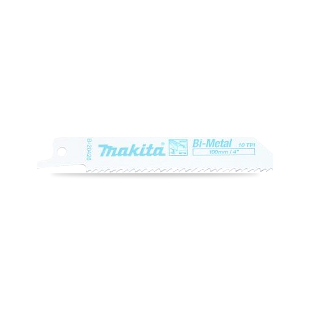 صورة منتج منشار ترددي (منشار سيف) خشب شفرة وسلاح قطع 100 مم Makita موديل B-20426 – نوع الخامة Bi-Metal - كود الصنف reemco-2027-0226590 - ماركة يباع من خلال reemco - توريد وتصوير حصري لشركة ريمكو القابضة السعودية