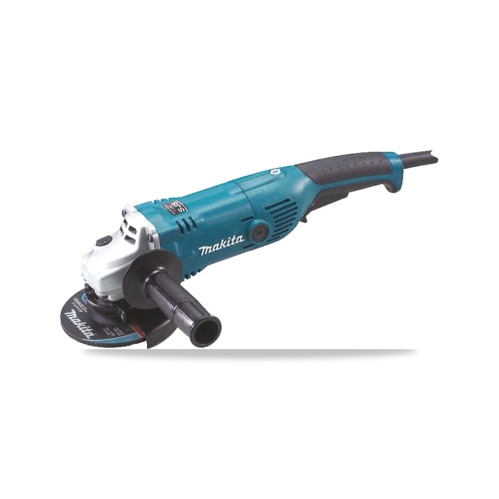 صورة منتج صاروخ جلخ وقص زاوية 1.05 كيلو واط 125 مم 240 فولت 1050 واط Makita موديل GA5021/2 – M14 x 2 مم – تصنيف القدرة 1.05kW - كود الصنف reemco-2027-0226979 - ماركة يباع من خلال reemco - توريد وتصوير حصري لشركة ريمكو القابضة السعودية