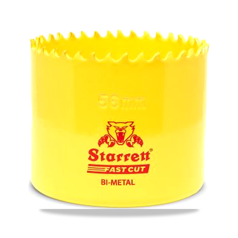 صورة منتج ريشة وبنطة ثقب 56 مم Starrett موديل FCH056M-G – نوع الخامة HSS - كود الصنف reemco-2027-0227201 - ماركة يباع من خلال reemco - توريد وتصوير حصري لشركة ريمكو القابضة السعودية