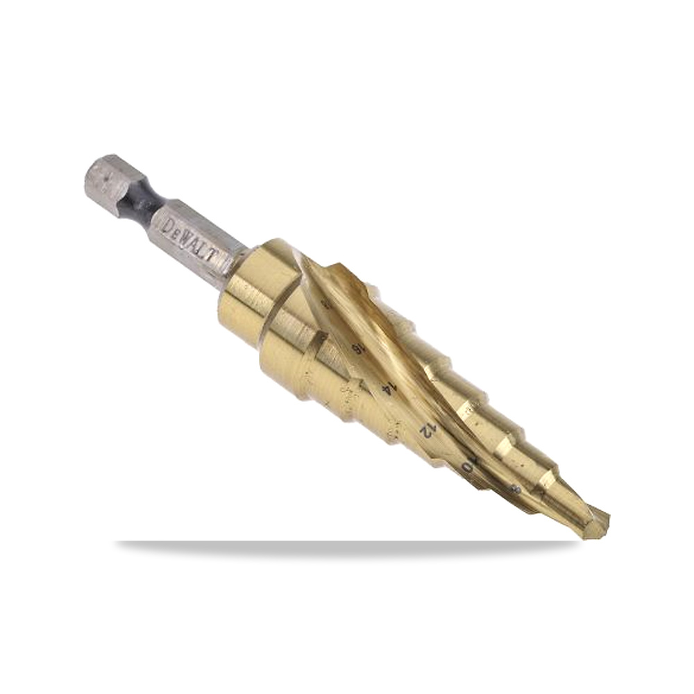 صورة منتج ريشة وبنطة ثقب 6.35 مم DeWALT موديل DT5027-QZ – التشطيب السطحي Titanium - كود الصنف reemco-2027-0227444 - ماركة يباع من خلال reemco - توريد وتصوير حصري لشركة ريمكو القابضة السعودية