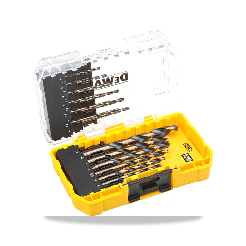 صورة منتج ريشة وبنطة ثقب أسود 10 مم 1 مم DeWALT موديل DT70728-QZ – نوع الخامة HSS-G - كود الصنف reemco-2027-0230345 - ماركة يباع من خلال reemco - توريد وتصوير حصري لشركة ريمكو القابضة السعودية