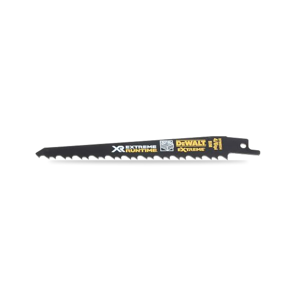 صورة منتج منشار ترددي (منشار سيف) شفرة وسلاح قطع 152 مم DeWALT موديل DT99554-QZ – نوع الخامة Bi-Metal - كود الصنف reemco-2027-0230663 - ماركة يباع من خلال reemco - توريد وتصوير حصري لشركة ريمكو القابضة السعودية