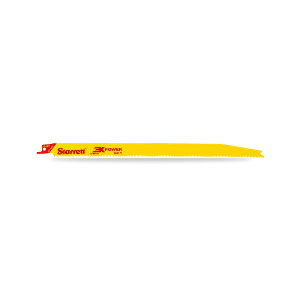 صورة منتج منشار ترددي (منشار سيف) شفرة وسلاح قطع 300 مم 19 مم Starrett موديل BT12610-5 – نوع الخامة Bi-Metal - كود الصنف reemco-2027-0231378 - ماركة يباع من خلال reemco - توريد وتصوير حصري لشركة ريمكو القابضة السعودية
