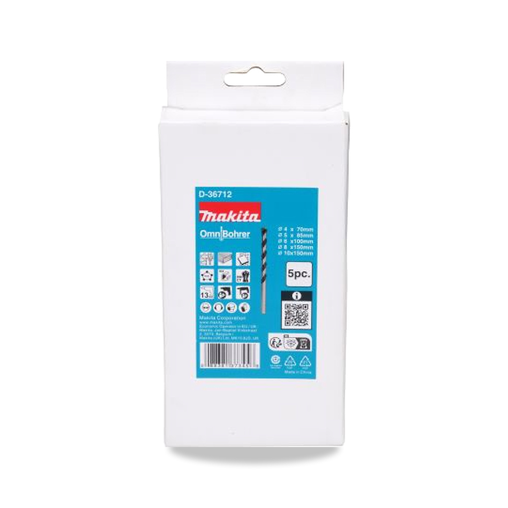 صورة منتج ريشة وبنطة ثقب 10 مم 4 مم Makita موديل D-36712 – نوع الخامة Tungsten Carbide Tipped - كود الصنف reemco-2027-0237204 - ماركة يباع من خلال reemco - توريد وتصوير حصري لشركة ريمكو القابضة السعودية