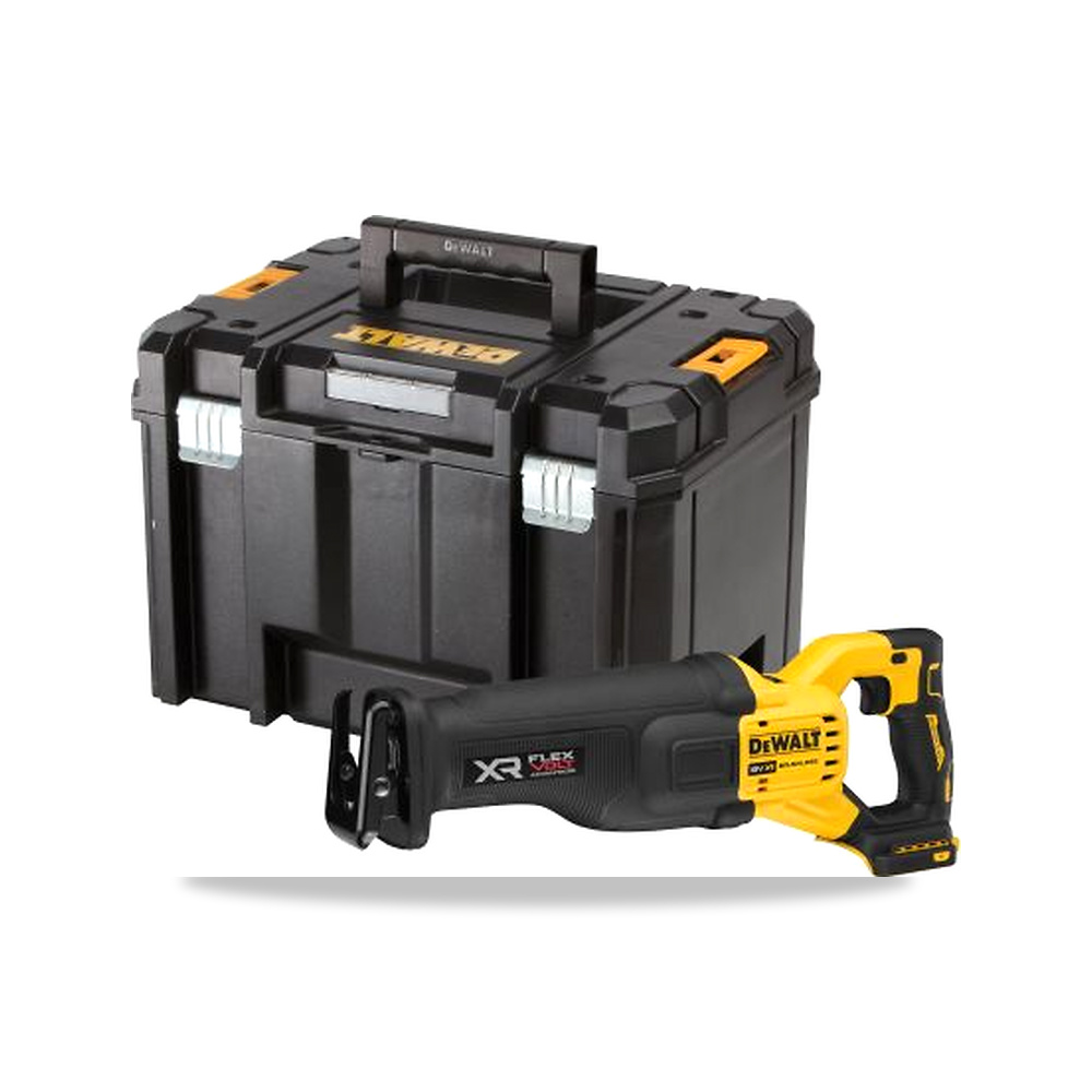 صورة منتج منشار ترددي (منشار سيف) منشار قطع بدون فحمات (Brushless) 1.48 كيلو واط 18 فولت 440 مم DeWALT موديل DCS386NT-XJ - كود الصنف reemco-2027-0240157 - ماركة يباع من خلال reemco - توريد وتصوير حصري لشركة ريمكو القابضة السعودية