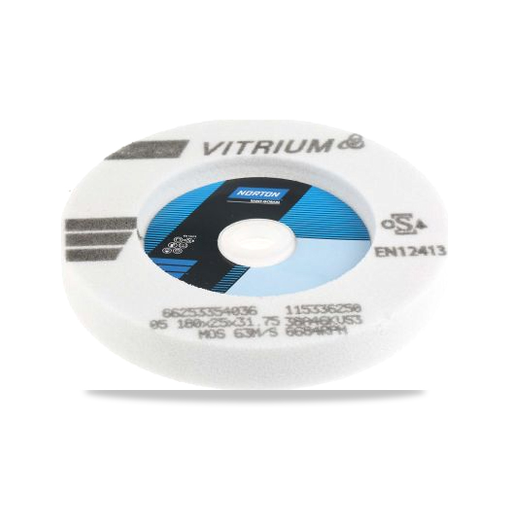 صورة منتج حجر وقرص جلخ مستقيم عجلة حركة 180 مم Norton موديل 66253354036 – نوع الخامة Aluminium Oxide – المقاس P46 - كود الصنف reemco-2027-0240706 - ماركة يباع من خلال reemco - توريد وتصوير حصري لشركة ريمكو القابضة السعودية