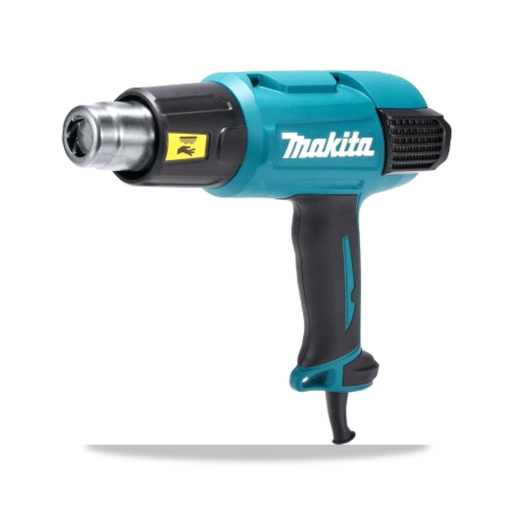 صورة منتج مسدس هواء ساخن حراري 240 فولت 2 كيلو واط Makita موديل HG6531CK-D – تصنيف القدرة 2kW – 257 مم - كود الصنف reemco-2027-0241944 - ماركة يباع من خلال reemco - توريد وتصوير حصري لشركة ريمكو القابضة السعودية