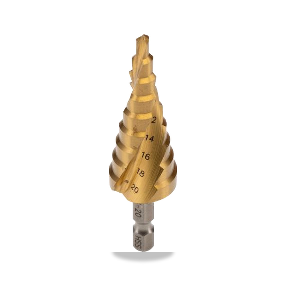 صورة منتج ريشة وبنطة ثقب 20 مم Makita موديل D-40185 – 4 to 20 مم – نوع الخامة HSS - كود الصنف reemco-2027-0241945 - ماركة يباع من خلال reemco - توريد وتصوير حصري لشركة ريمكو القابضة السعودية