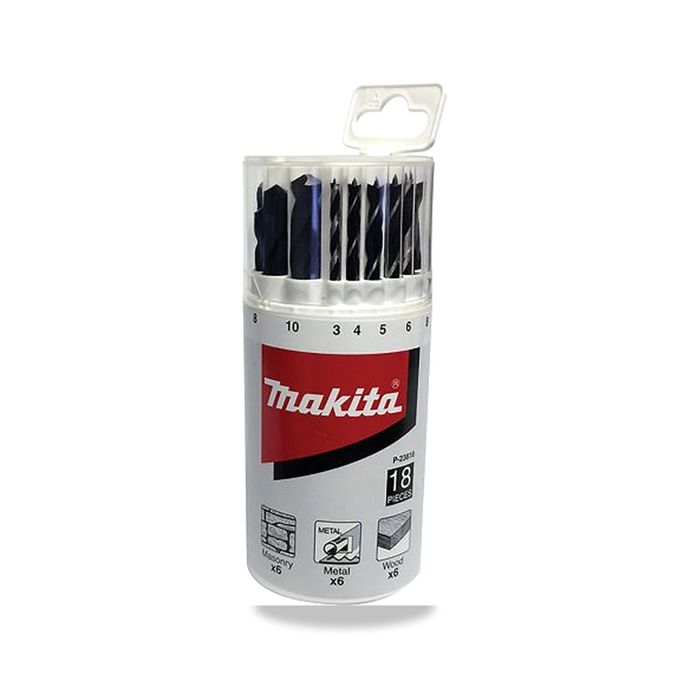 صورة منتج ريشة وبنطة ثقب 10 مم 3 مم Makita موديل P-23818 – نوع الخامة HSS - كود الصنف reemco-2027-0242685 - ماركة يباع من خلال reemco - توريد وتصوير حصري لشركة ريمكو القابضة السعودية