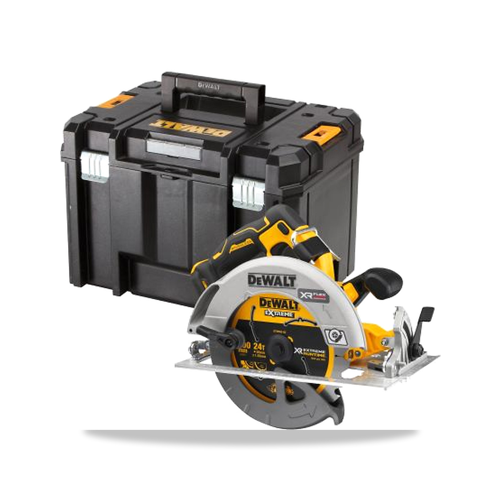 صورة منتج منشار دائري كهربائي منشار قطع بدون فحمات (Brushless) 190 مم 18 فولت 30 مم DeWALT موديل DCS573NT-XJ - كود الصنف reemco-2027-0242886 - ماركة يباع من خلال reemco - توريد وتصوير حصري لشركة ريمكو القابضة السعودية